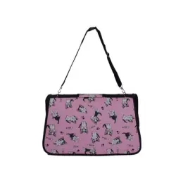 Cat Carrier Bag Large Pink Back